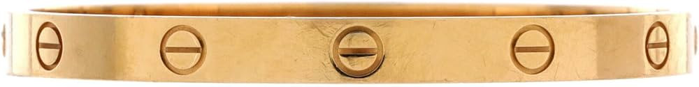 Amazon.com: Cartier, Pre-Loved Love Bracelet 18K Yellow Gold, Yellow Gold : Amazon Luxury | Amazon (US)