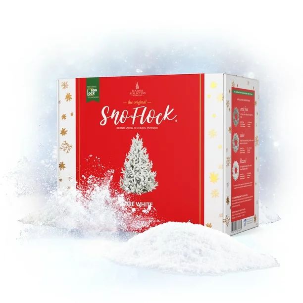 SnoFlock The Original Premium Self-Adhesive Snow Flock Powder with ShimmerSpec | Exclusive Formul... | Walmart (US)