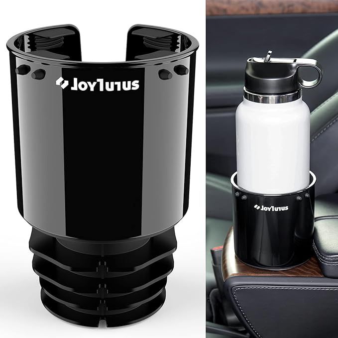 JOYTUTUS Cup Holder Expander for Car, Stable Car Cup Holder Expander for YETI, Hydro Flask, Nalge... | Amazon (US)
