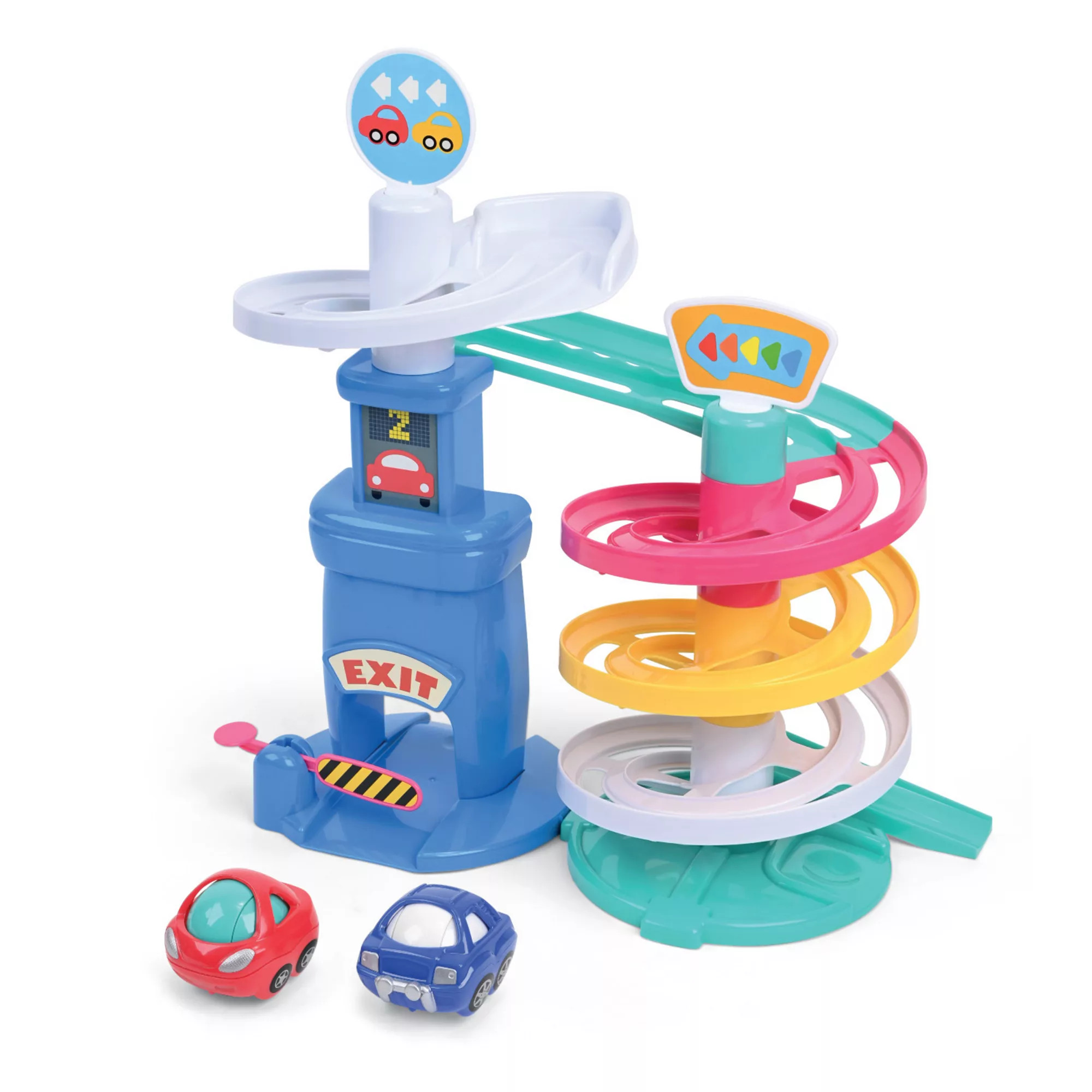 Kidoozie Park 'n Roll Garage 4-Story Spiral Ramp Parking | Kohl's