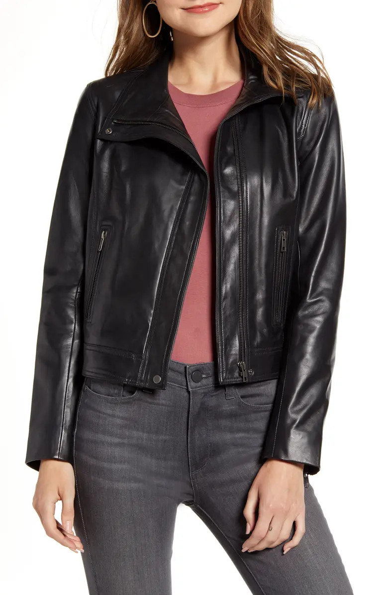 Chelsea 28 Leather Moto Jacket | Nordstrom