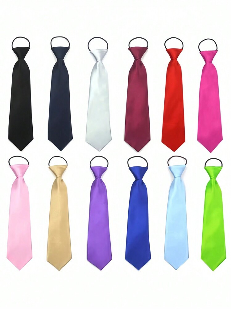 1pc Party Style, Music Festival Fashion Short Tie, Suitable For Valentine's Day, Halloween, Chris... | SHEIN