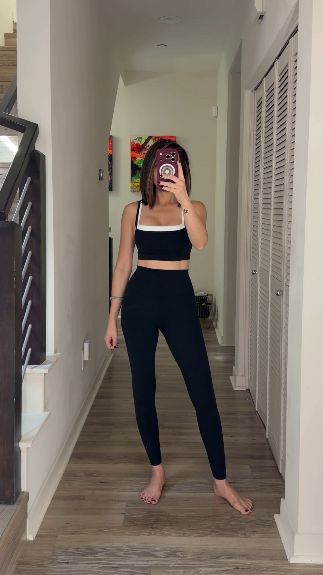 OOTD ⚡️ Going on a family walk with the dog and running errands.  This is my favorite workout set. It’s so soft. Comes in new colors. Style with this lightweight jacket.

Workout set, bralette, legging, atheleisure wear, Abercombie, ootd, The Stylizt 





#LTKmorningroutine #LTKootd #LTKfitnessgoals