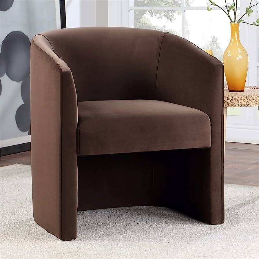 Steve Silver Furniture Iris Accent Chair, Coco | Amazon (US)