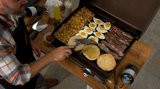 Blackstone 22" Omnivore Tabletop Griddle with Hood Bundle | QVC