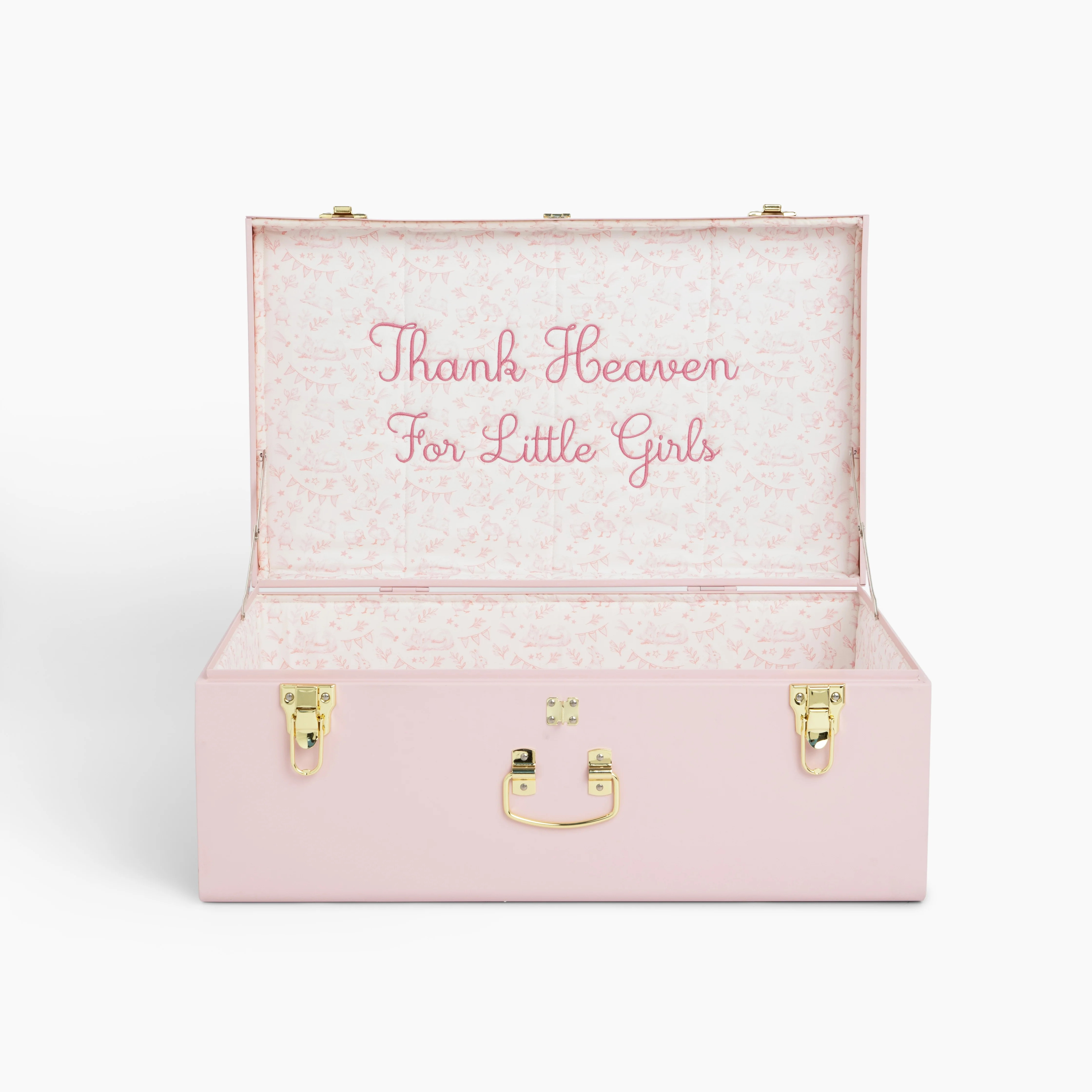 Quick Ship 'Thank Heaven' Grand Baby Trunk | Petite Keep, LLC