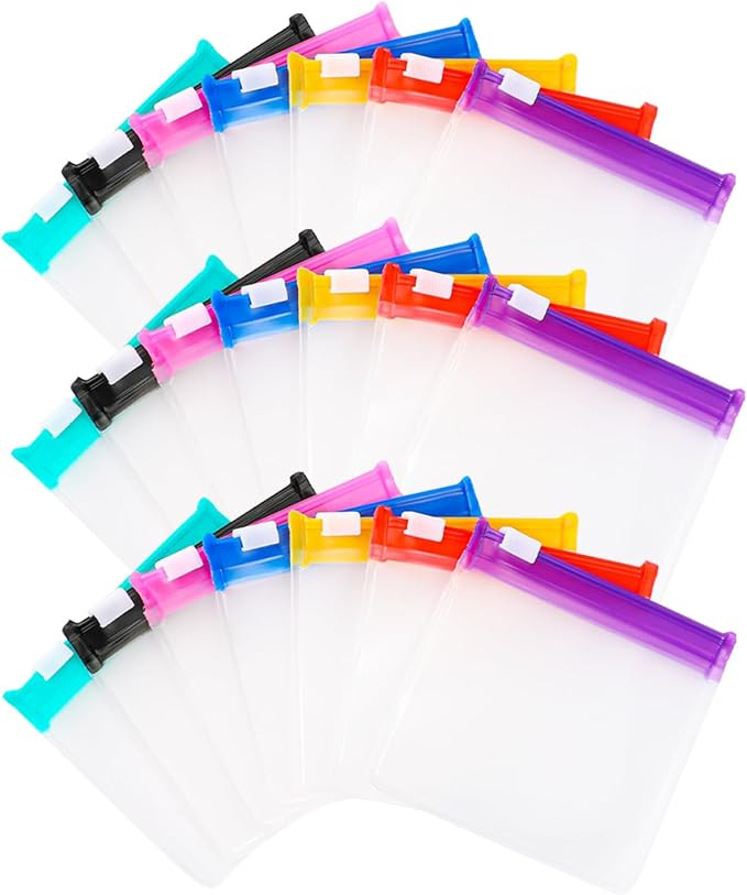 21PCS Pill Pouches, Pill Organizer Travel, Clear Pill Baggies, Plastic Pill Bags with Slide Lock ... | Amazon (US)