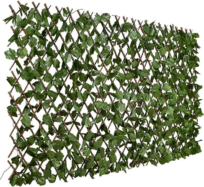 DearHouse Fence Privacy Screen for Balcony Patio Outdoor,Decorative Faux Ivy Fencing Panel,Artifi... | Amazon (US)