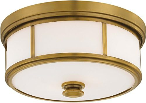 Minka Lavery Flush Mount Ceiling Light 6369-249 Low Profile Fixture, 5-Light 300 Watts, Liberty G... | Amazon (US)