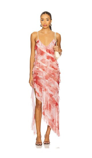 Vienna Dress in Rust Snake | Revolve Clothing (Global)