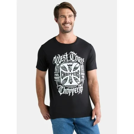 West Coast Choppers, Men's & Big Men's Graphic Tee Shirt, Sizes S-3XL | Walmart (US)