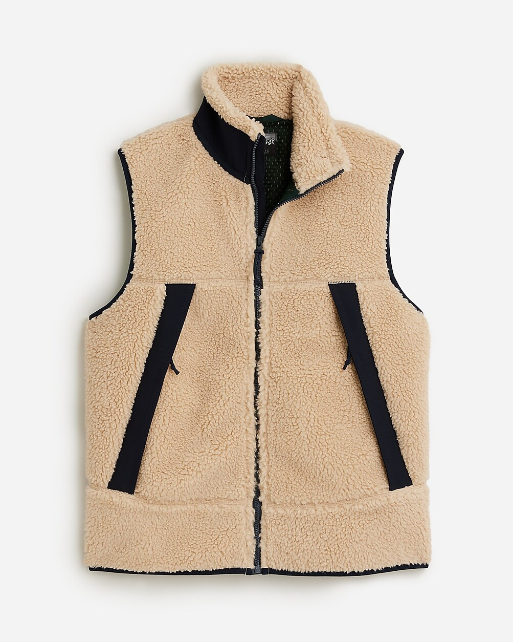 Nordic sherpa fleece vest | J. Crew US