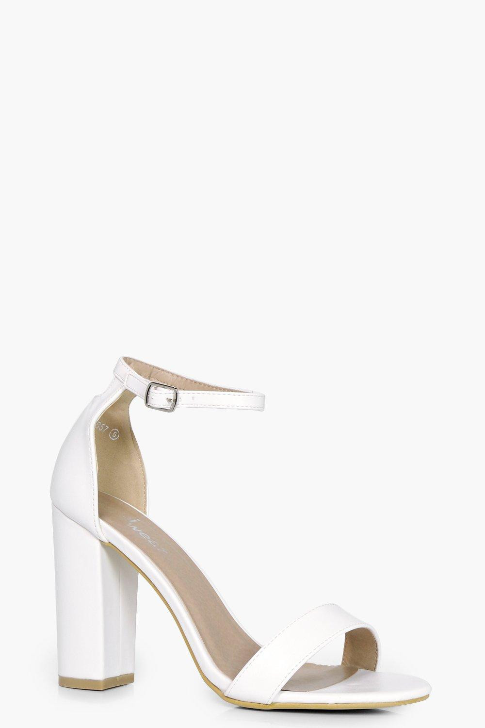 2 Part Block Heels | Boohoo.com (UK & IE)