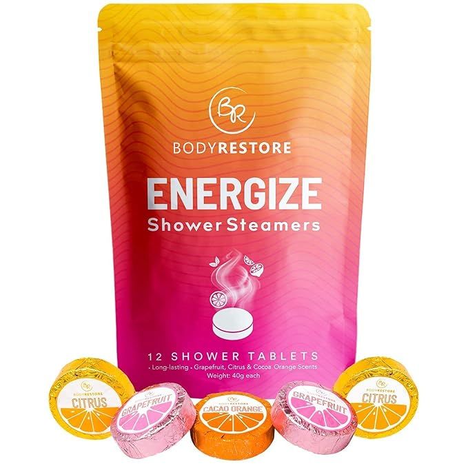 BodyRestore Shower Steamers Aromatherapy - Christmas Gifts for Women and Men, Stocking Stuffers -... | Amazon (US)