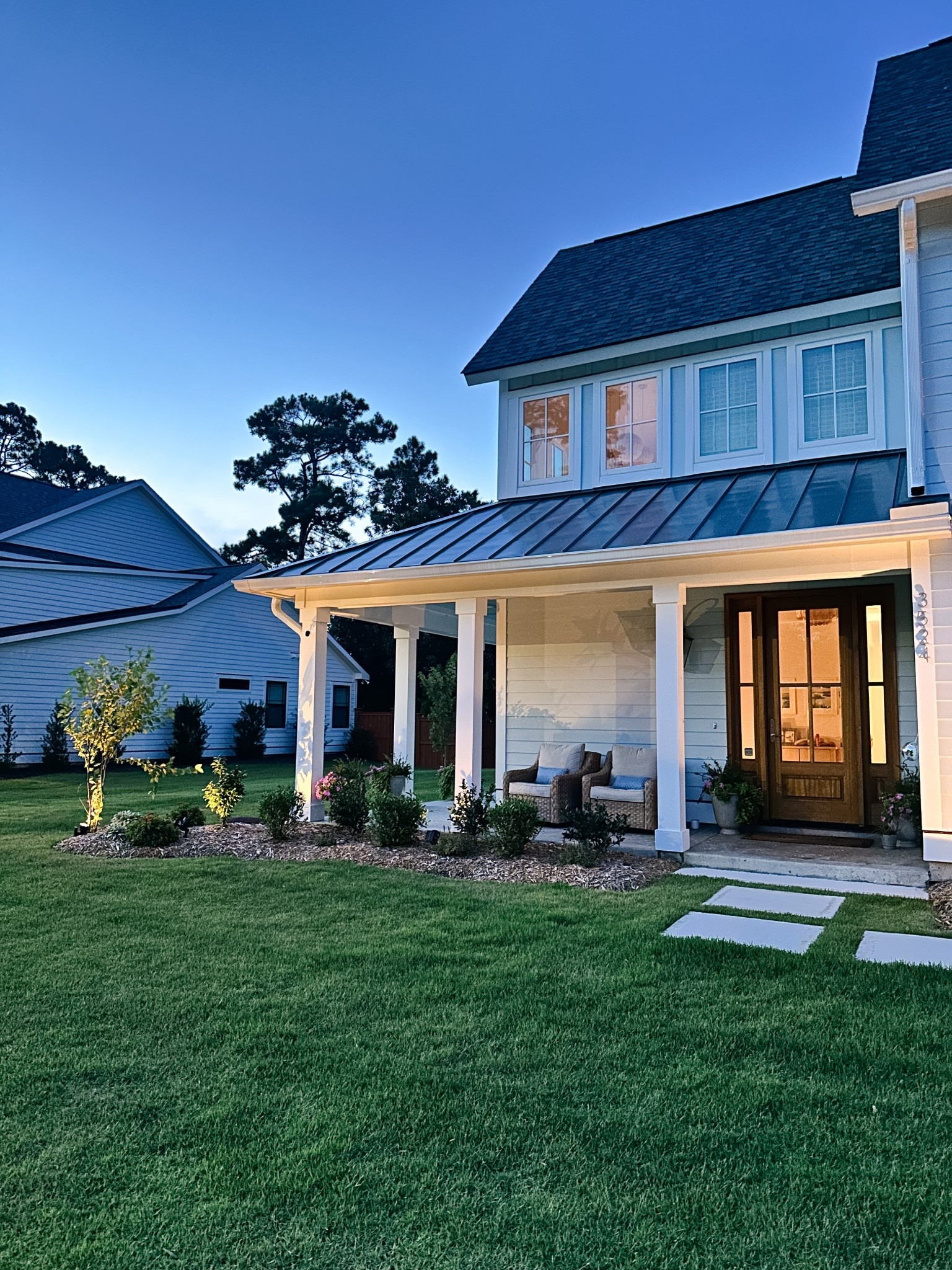 Solar landscape lighting - less than $10! 