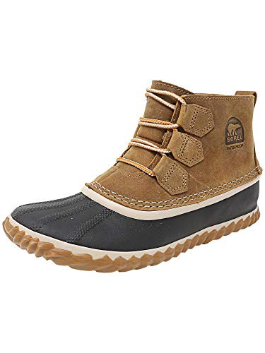 SOREL Women's Out N About Leather Snow Boot | Amazon (US)