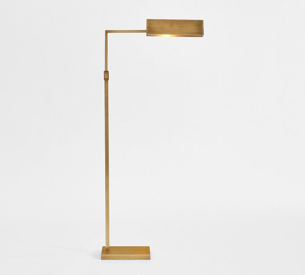 Tate Metal Task Floor Lamp | Pottery Barn (US)