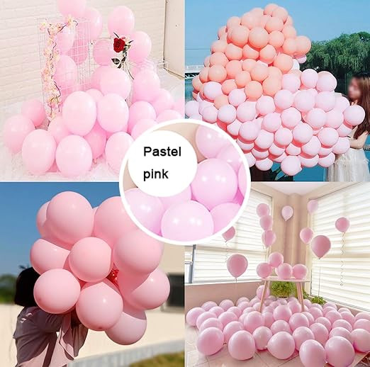 Party Pastel Balloons 100 pcs 10 inch Macaron Candy Colored Latex Balloons for Birthday Wedding E... | Amazon (US)