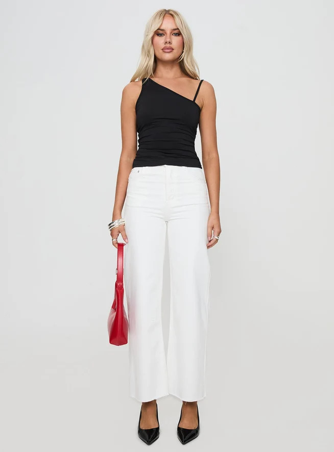 Fawcett Jeans White | Princess Polly US