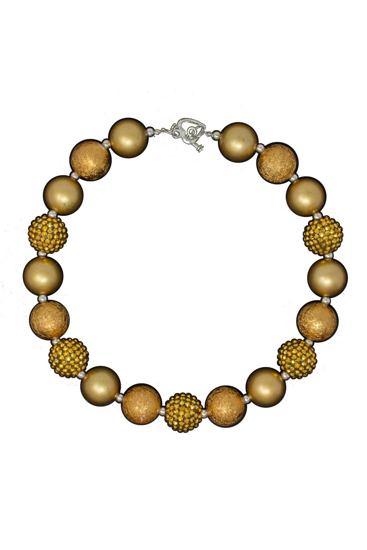 Extra Gold Bubblegum Necklace | Sparkle In Pink
