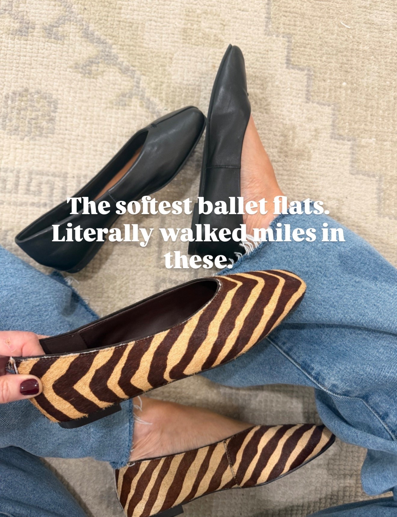 Softest ballet flats fit like a glove