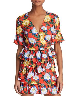 The Fifth Label Reunion Floral Wrap Top | Bloomingdale's (US)