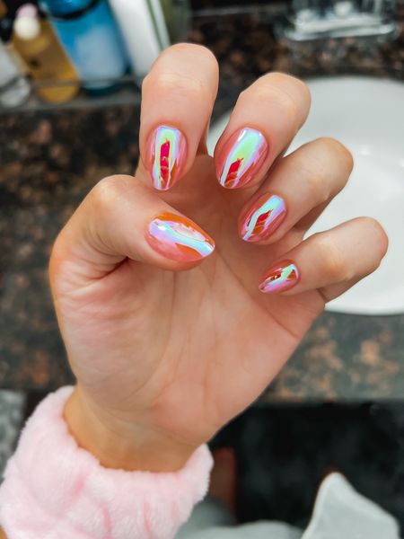 How FUN are these nails?! Press ons! Soooo good! Linked similar! This one is called Prism if you can find in store!!
Glamnetic, fake nails 


#LTKbeauty #LTKGiftGuide