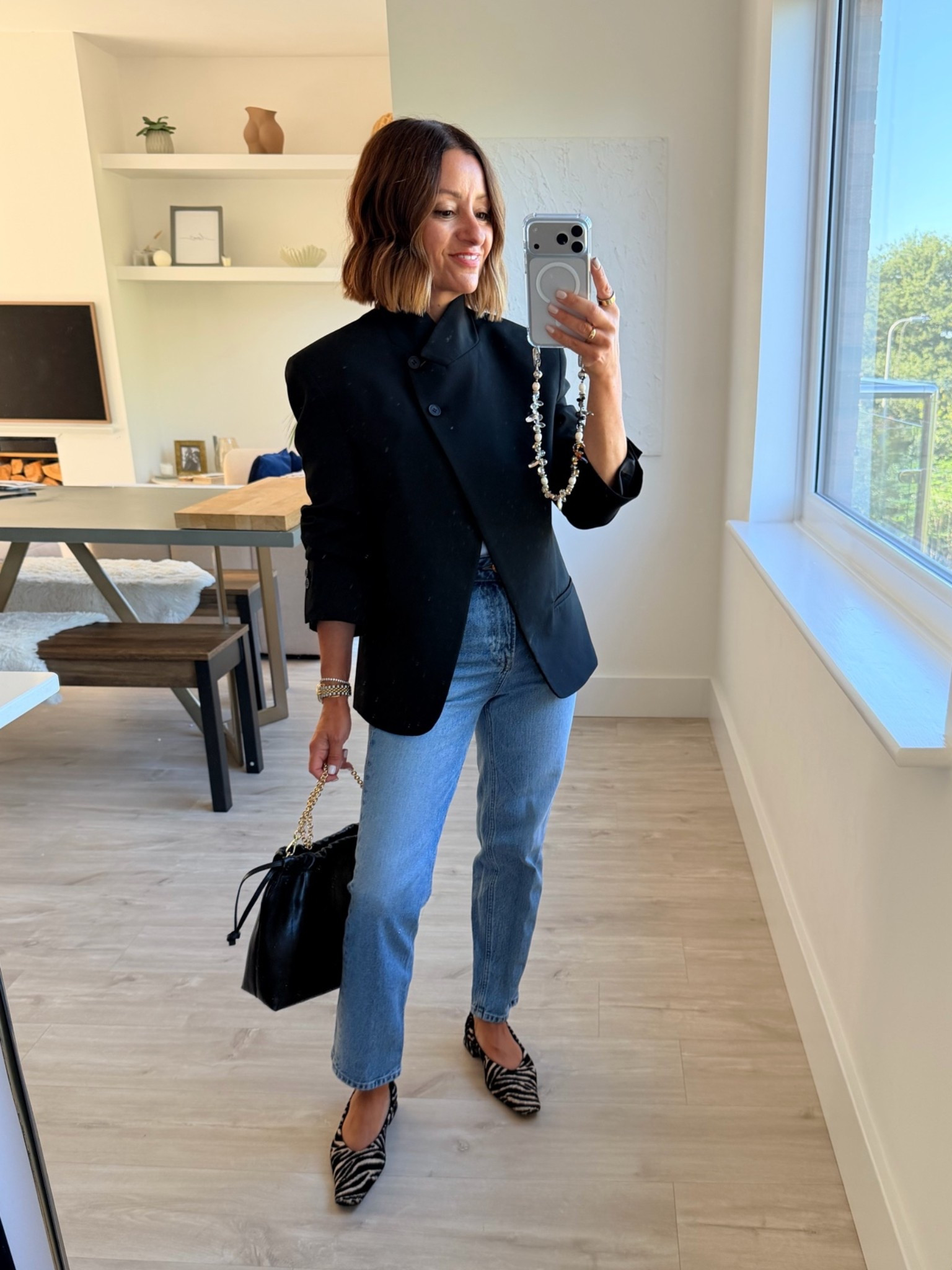 Jeans and blazer with a twist.

I’m wearing my usual size in everything.

#LTKautumn #LTKjeans #LTKpetite