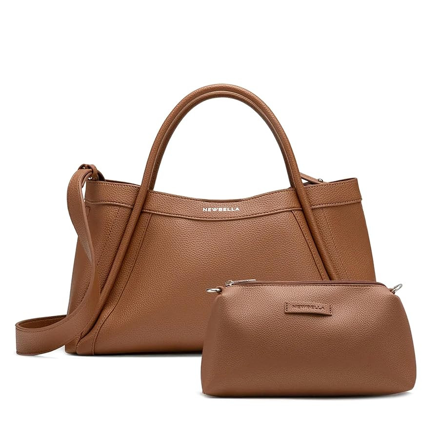 Kelly Vegan Leather Tote Bag for Women - Stylish Versatile Commute Top Handle Bag, Hobo Shoulder ... | Amazon (US)