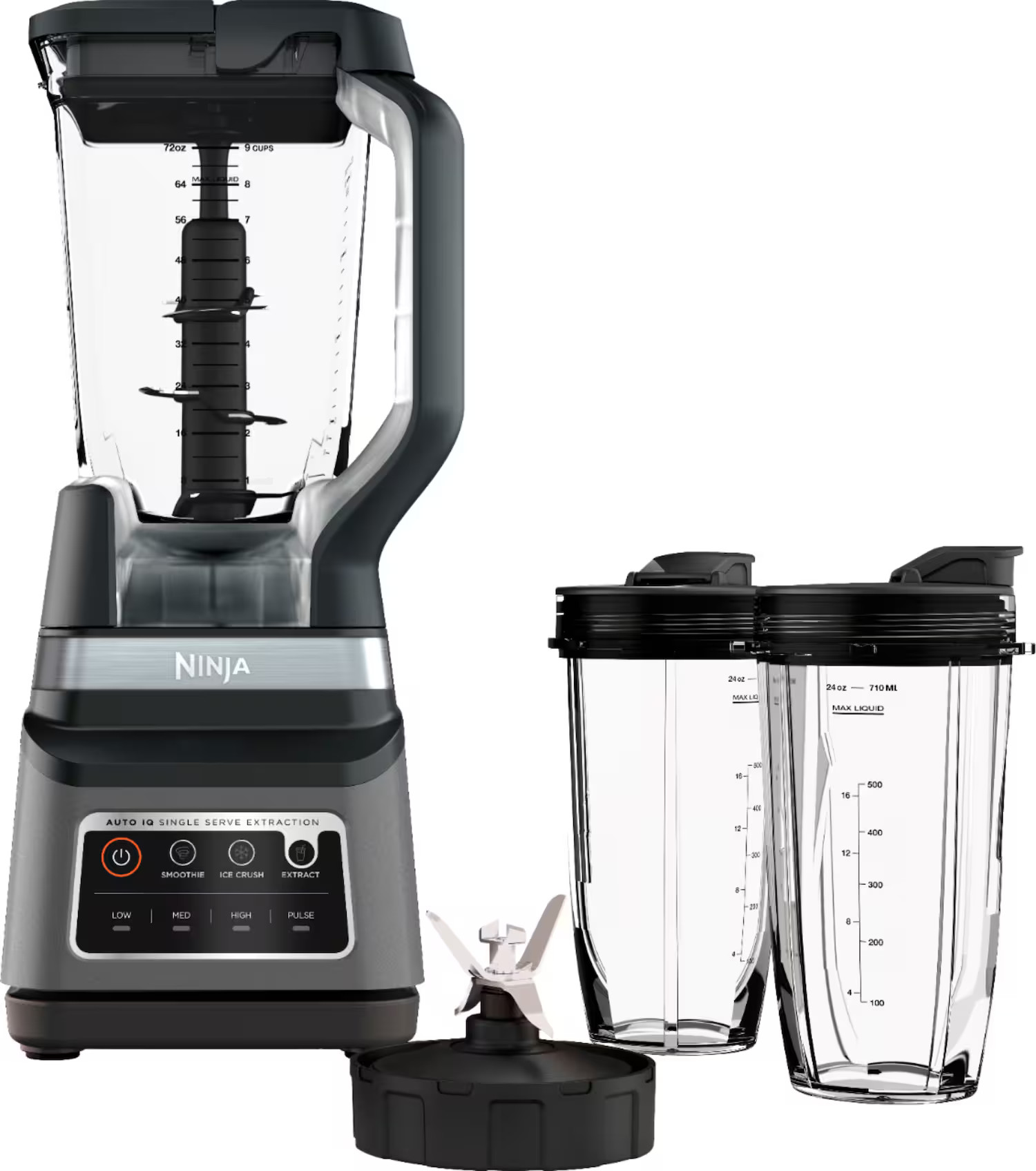Ninja Professional Plus Blender DUO with Auto-IQ Black/Stainless Steel BN751 - Best Buy | Best Buy U.S.