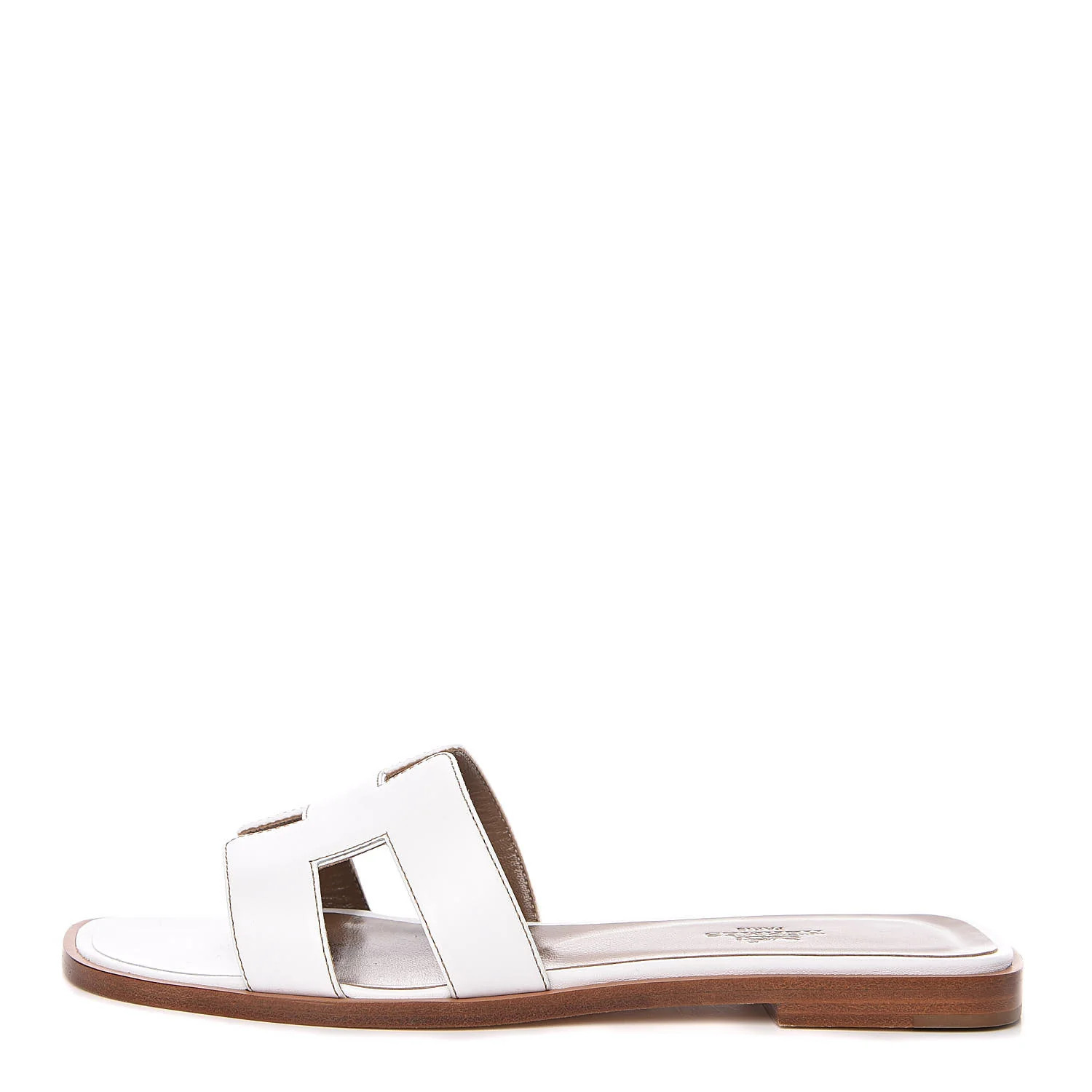 Box Calfskin Oran Sandals 36.5 White | FASHIONPHILE (US)
