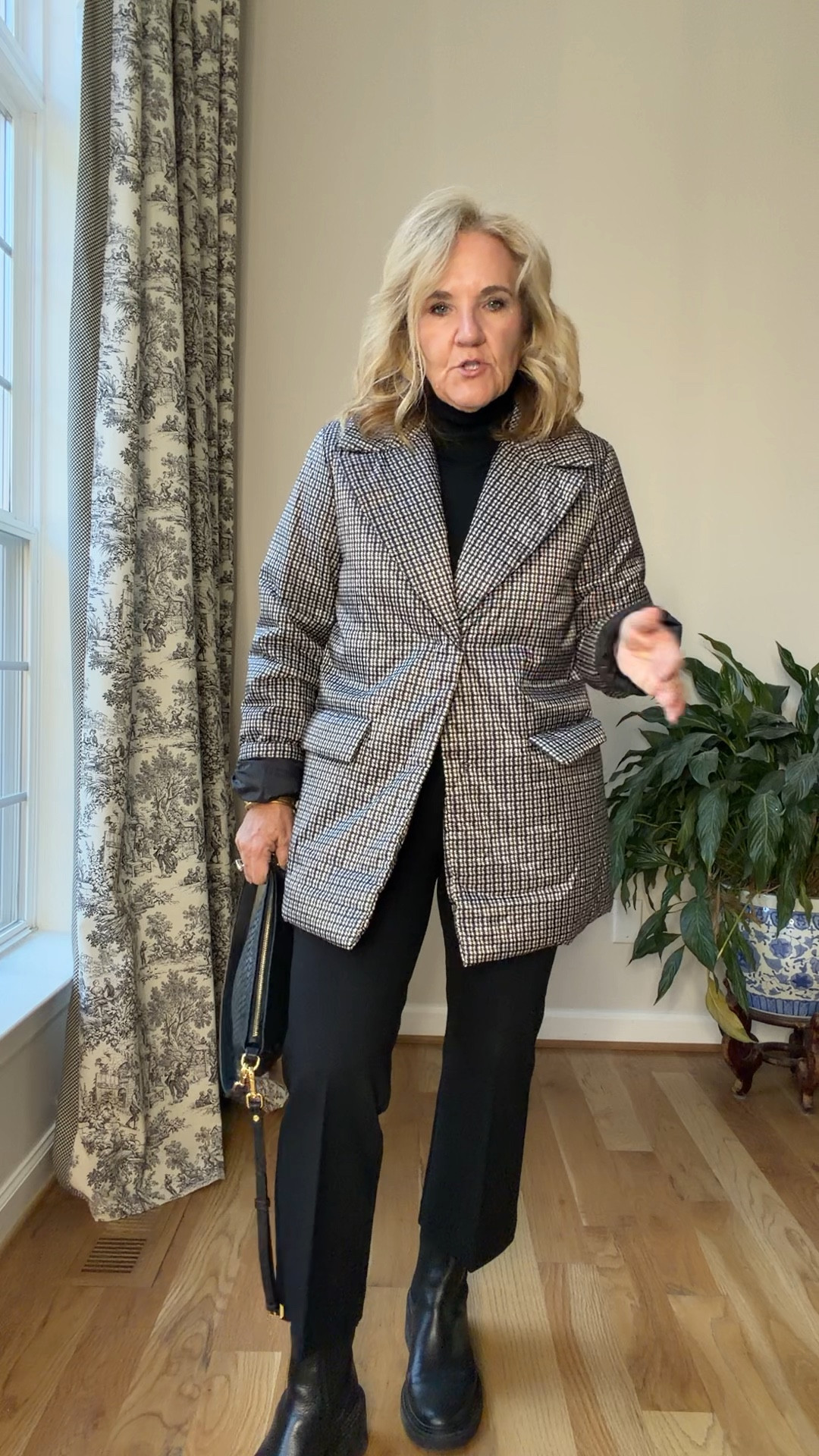 Spanx kick flare ponte knit pants on sale! Use code EXTRA30 30% off sale price Wearing a med petite. They come in petite regular and tall so you could always order the longer size if you wanted a bit more length.
Marina wool turtleneck from J.Crew is lightweight and soft, wearing a medium for a fitted look
Velvet blazer size 10, petite
Leather jacket, size medium
Puffer, blazer size medium
Quilted vest size medium
Fall blazer from Kohl’s size medium


#LTKPetite #LTKOver40 #LTKSaleAlert