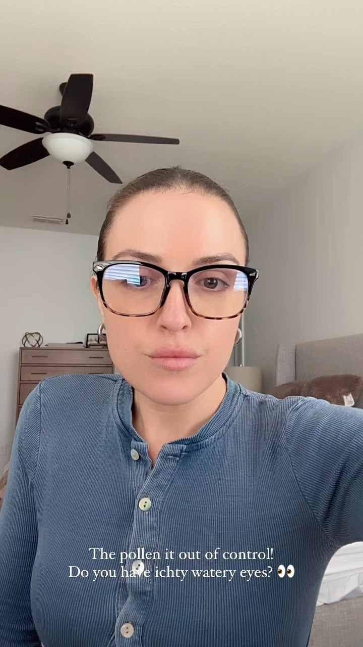 No more itchy watery eyes! Thank god! Praise be 🙆🏼‍♀️🙋🏼‍♀️🙏🏻