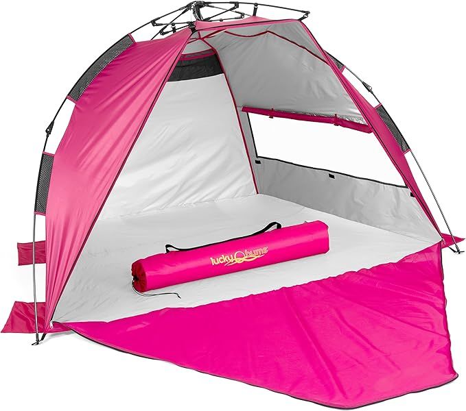 Lucky Bums Easy Pop Up Beach Tent Sun Canopy | Amazon (US)