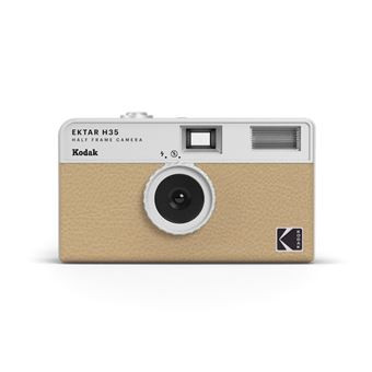 Appareil photo argentique demi-format Kodak EKTA H35 35mm Sable Réutilisable | Fnac FR