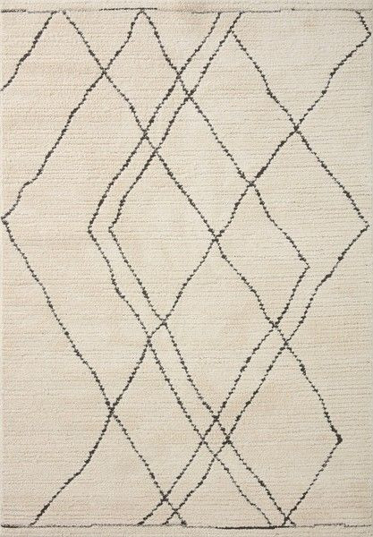 Fabian Ivory / Charcoal Rug | Scout & Nimble