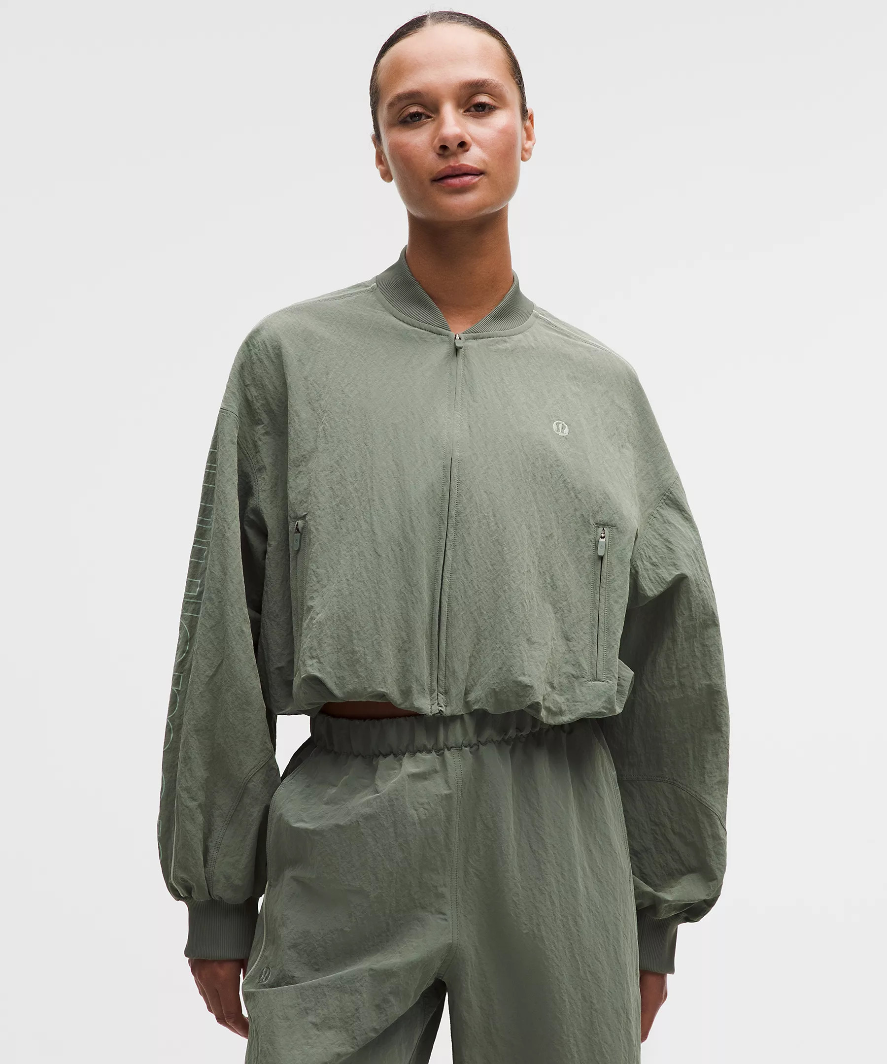 Crinkle Nylon Track Jacket | Lululemon (US)