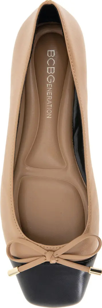 BCBGeneration Hartly Cap Toe Ballet Flat (Women) | Nordstrom | Nordstrom