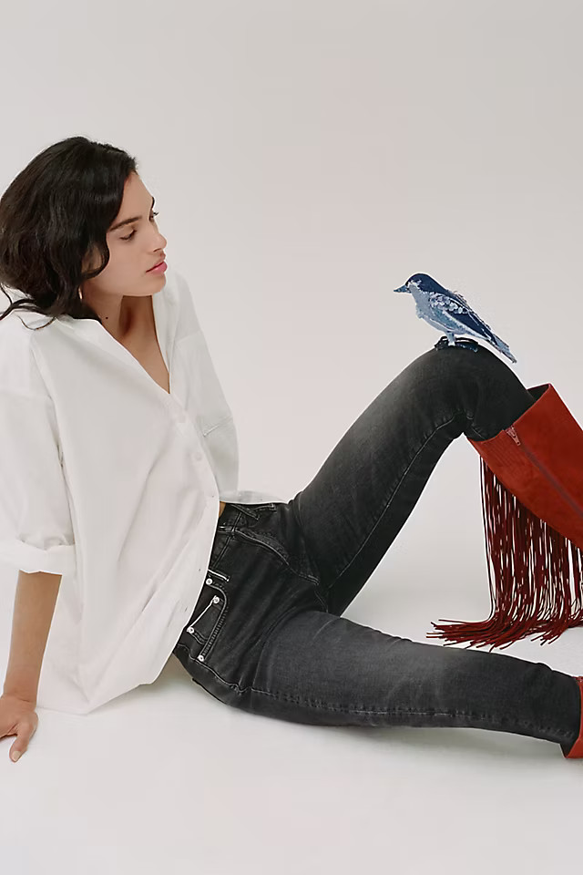 Maeve Maxi Tunic Buttondown | Anthropologie (US)