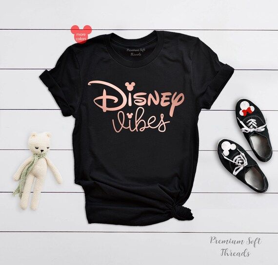Disney Vibes Shirt, Women's Disney Vibes Shirts, Disney Vibes, Disney Tanks, Minnie Shirt, Matchi... | Etsy (US)