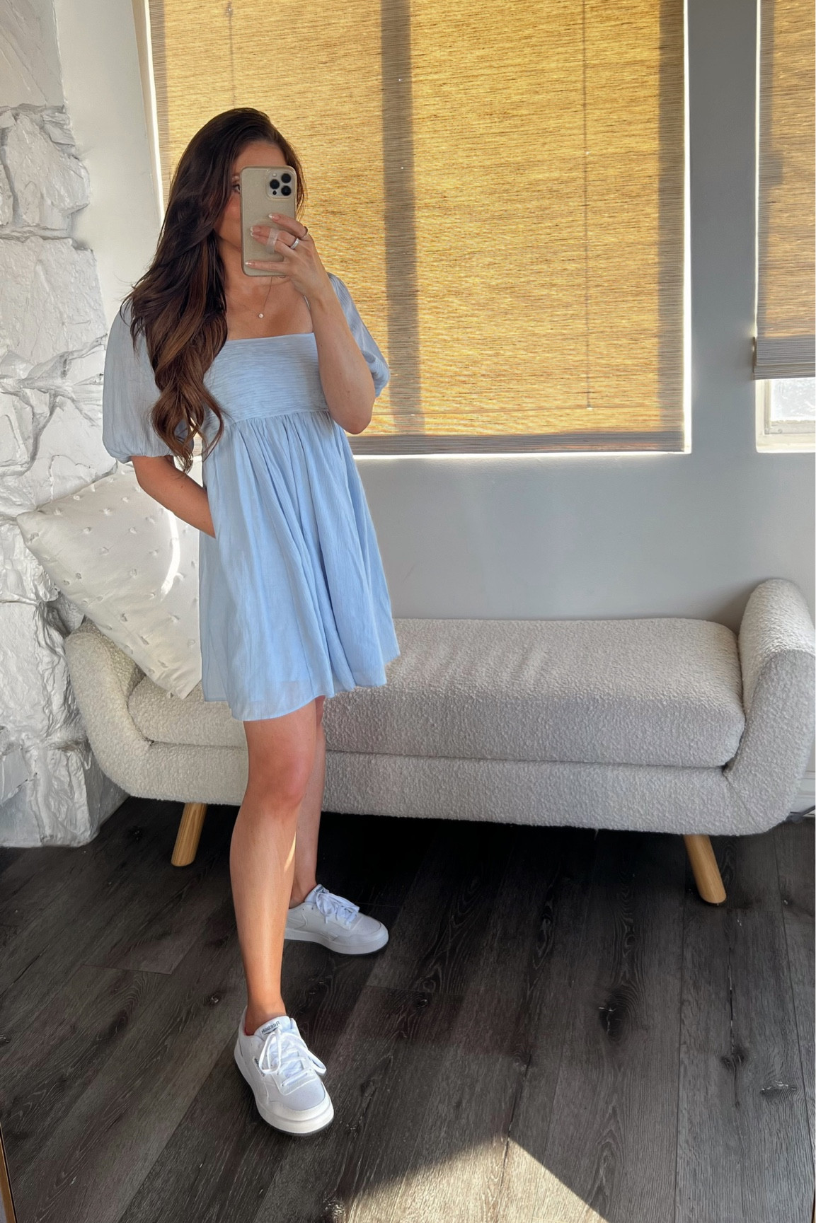 4th of July outfit ideas!

Blue dress, puff sleeve dress, cute dresses, Abercrombie dresses, white sneakers, everyday sneakers, summer outfits, sneaker & dress outfits, summer fashion inspo

#LTKFind #LTKstyletip #LTKSeasonal