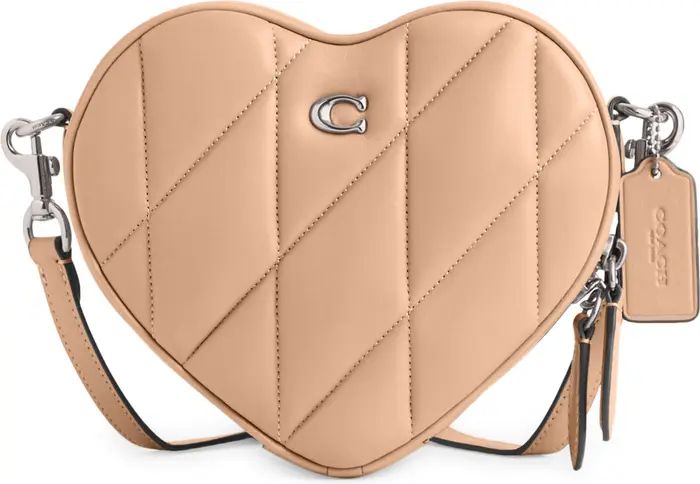 Quilted Heart Leather Crossbody Bag | Nordstrom