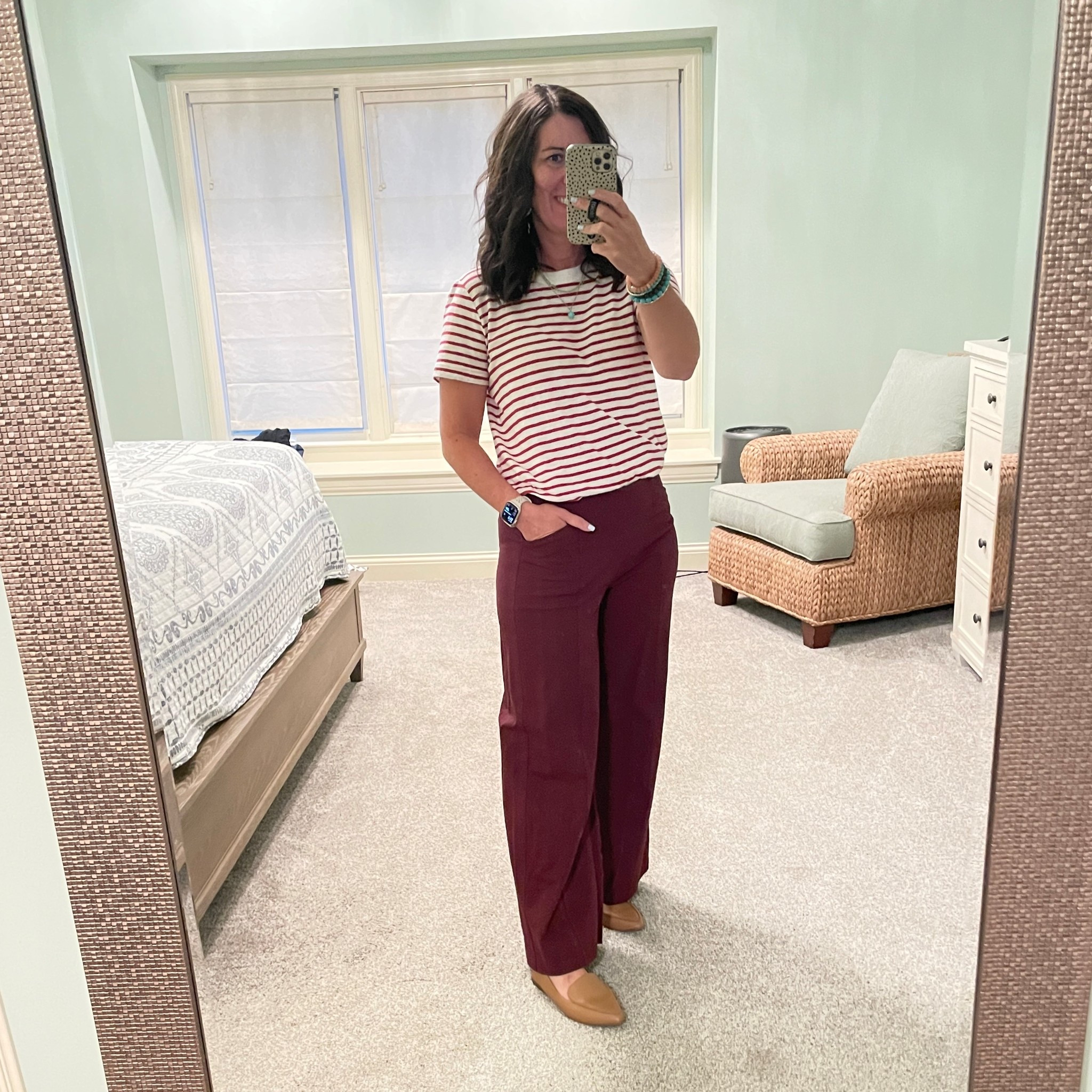 Simple, chic, and ready to take on the day.

Pants: old
Top: old
Shoes: tts 

#LTKOver40 #LTKWorkwear #LTKSeasonal