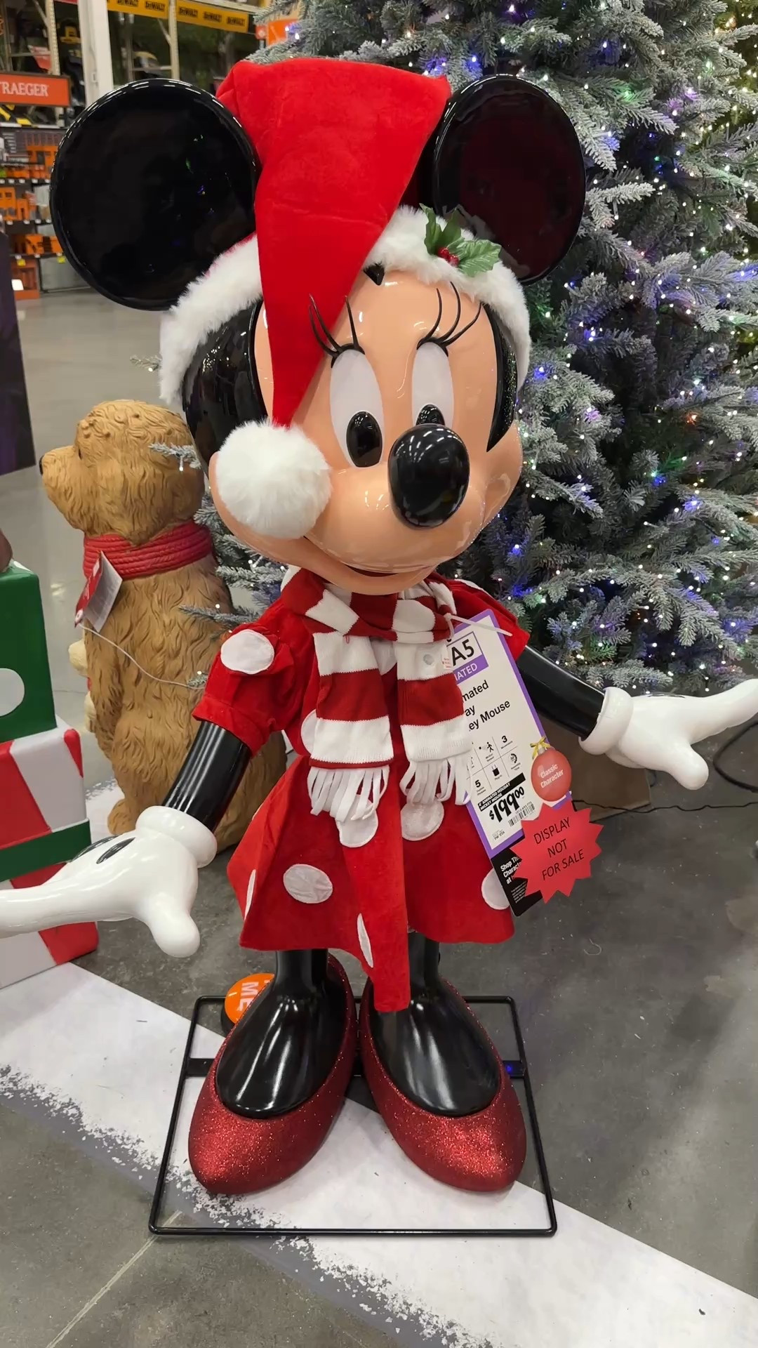 We found the cutest Disney holiday decorations. They had the animated Minnie Mouse, Mickey Mouse, r2d2 &amp; Olaf at our store. 

#LTKHoliday #LTKHome #LTKSeasonal