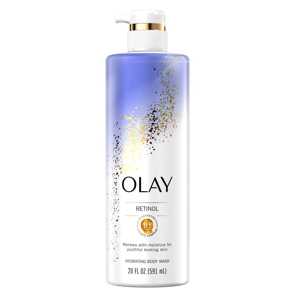 Olay Cleansing & Renewing Nighttime Body Wash with Vitamin B3 and Retinol - Scented - 20 fl oz | Target