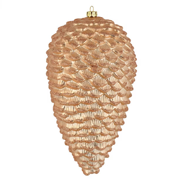 Vickerman Matte Glitter Pinecone Christmas Ornament | Target