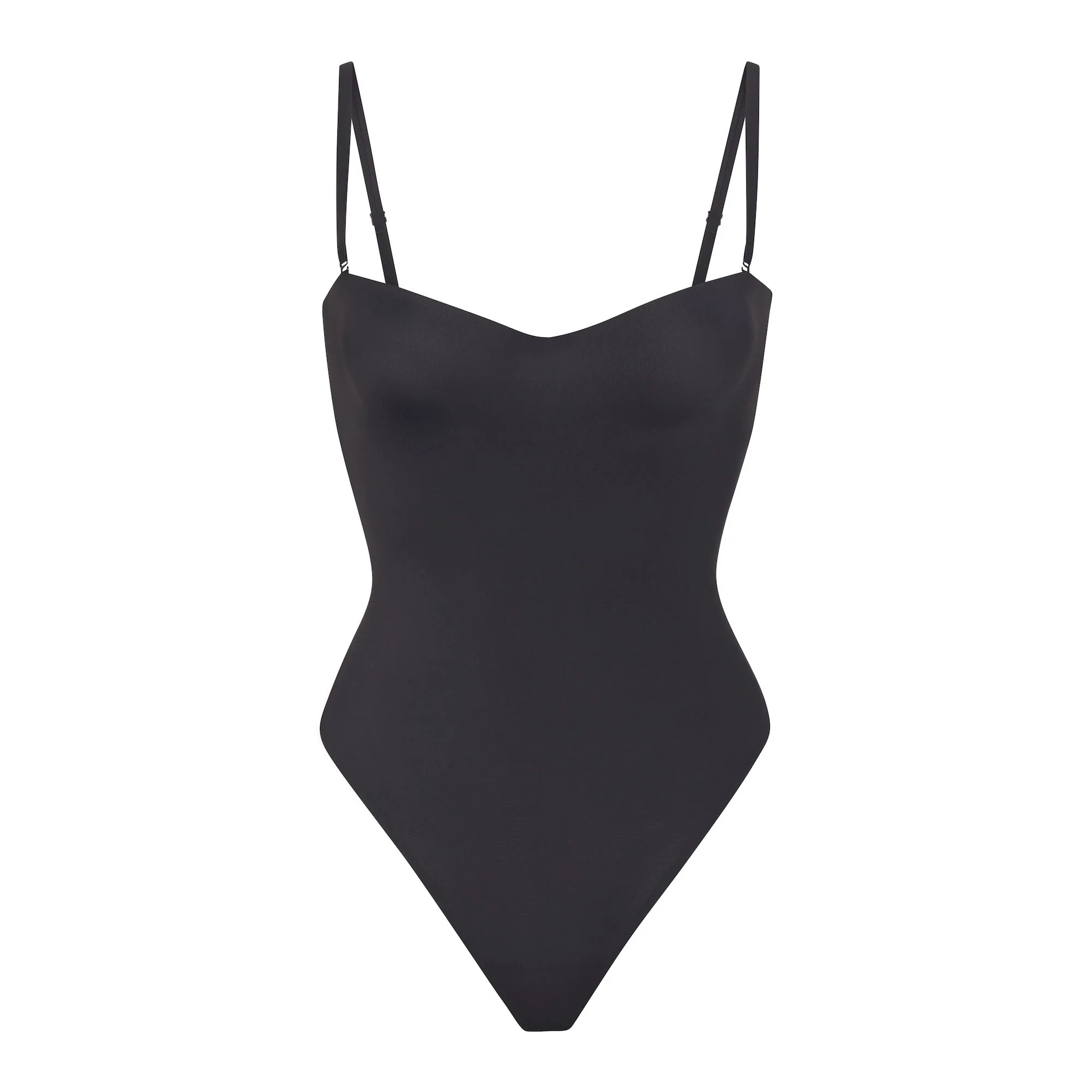 CONTOUR LIFT STRAIGHT NECK BODYSUIT | ONYX | SKIMS (US)
