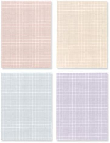 Monolike Memopad Smoothie design SET - 4 Packs, 4 Different Designs, 100 Sheets Per Pad, Total 400 S | Amazon (US)