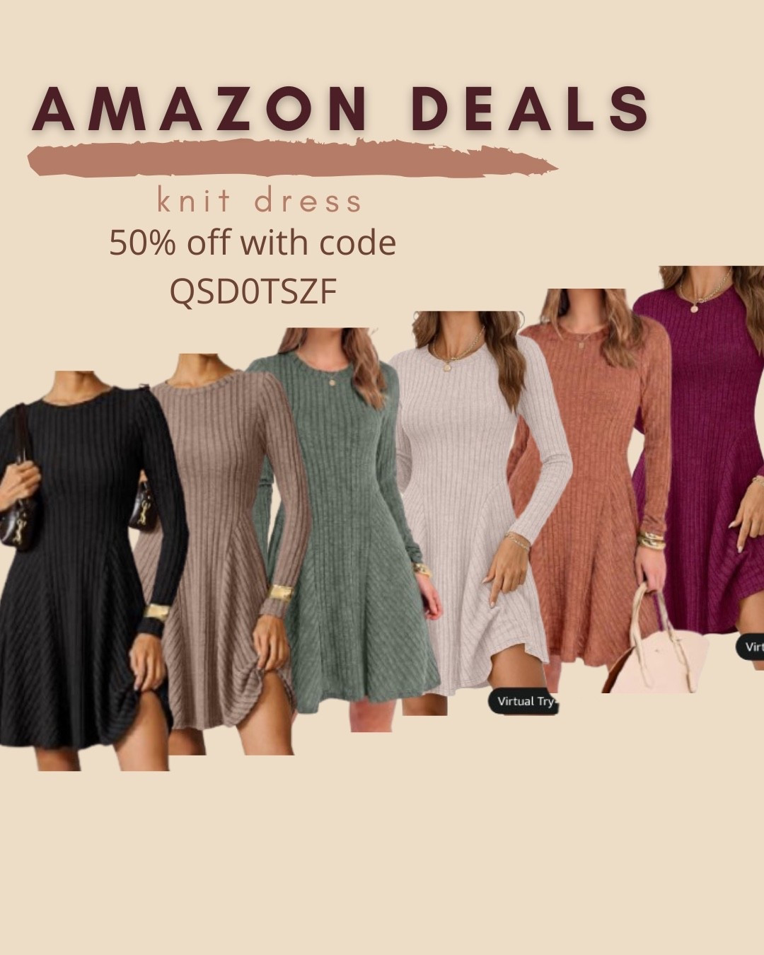 $12 ends 10/15

Amazon fashion
Amazon deals
Knit dress