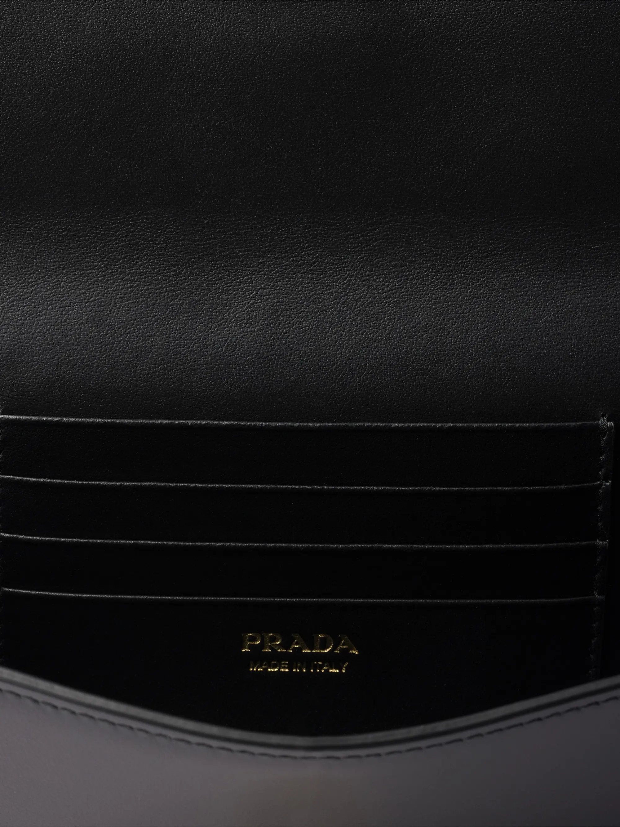 Prada Wallet with Leather Shoulder Strap | Saks Fifth Avenue | Saks Fifth Avenue